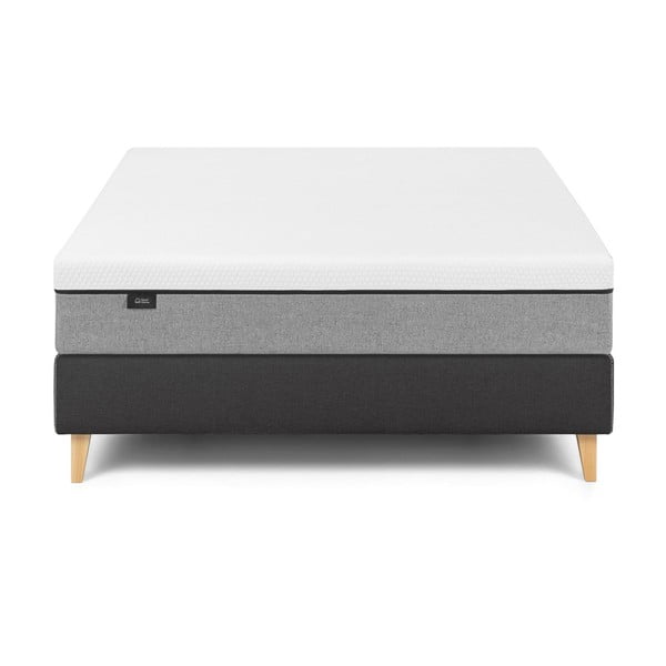 Średnio twardy piankowy materac 150x190 cm Eva – Kave Home-image-3