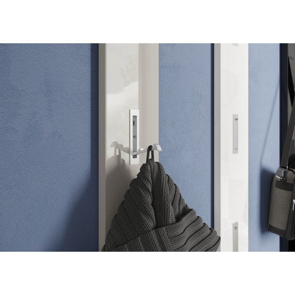 Kremowy wieszak ścienny z połyskiem 15 cm – Germania-image-2