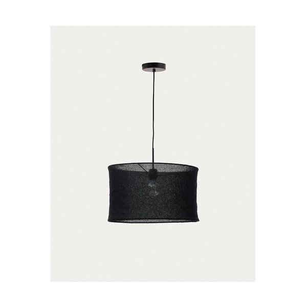 Czarny abażur ø 50 cm Mariela – Kave Home-image-3