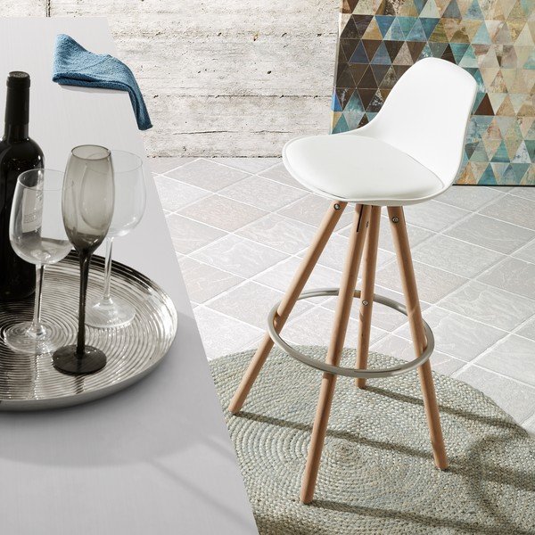 Niebieski dywan z juty Kave Home Dip, ⌀ 100 cm-image-2