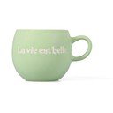 Zielony kamionkowy kubek 420 ml Muggies – Salt&Pepper