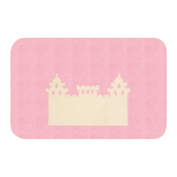 Różowy dywan dziecięcy Zala Living Castle, 67x120 cm