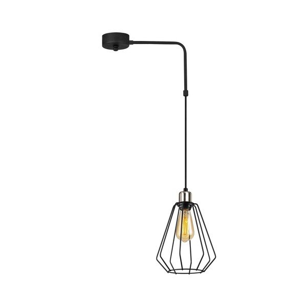 Czarna metalowa lampa wisząca Opviq lights Zach-image-2