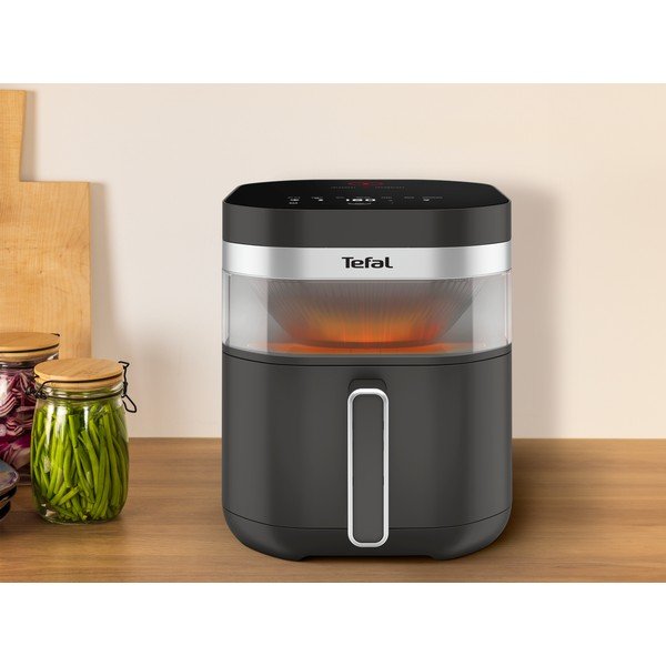 Ciemnoszara frytkownica beztłuszczowa Infrared EY832HE0 – Tefal-image-2