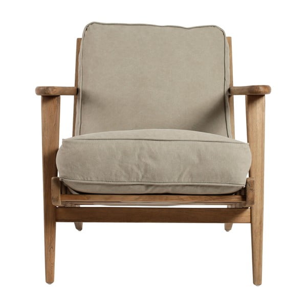 Szary fotel Laureli – Côté Table-image-1