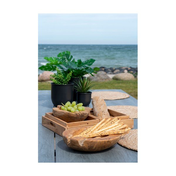 Metalowe osłonki na doniczki zestaw 3 szt. ø 22 cm Nova – House Nordic-image-2