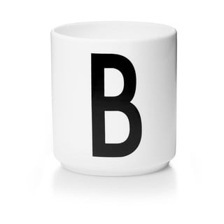 Biały porcelanowy kubek Design Letters Personal B