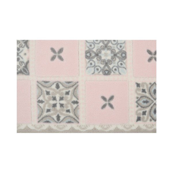 Zestaw 2 dywaników łazienkowych Confetti Bathmats Ceramic Pink-image-2