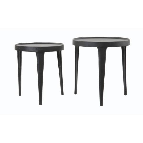 Okrągłe stoliki zestaw 2 szt. ø 43 cm Tobias – Light & Living