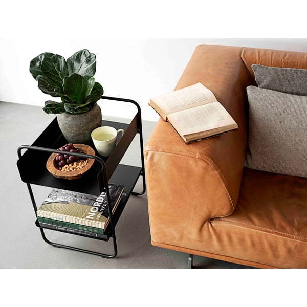 Czarna metalowa konsola 36x48 cm A-Console – Zone-image-3