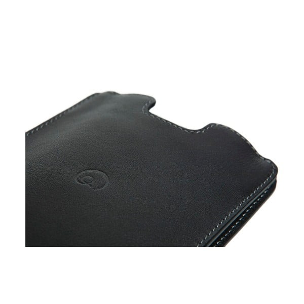 Danny P. skórzany portfel z kieszenią na iPhone 5S Black-image-2