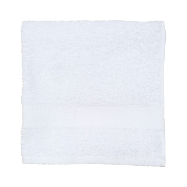Biały ręcznik frotte Walra Frottier, 70x140 cm