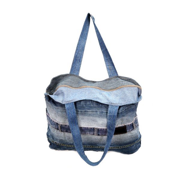 Torebka Blue Recycled Denim-image-2