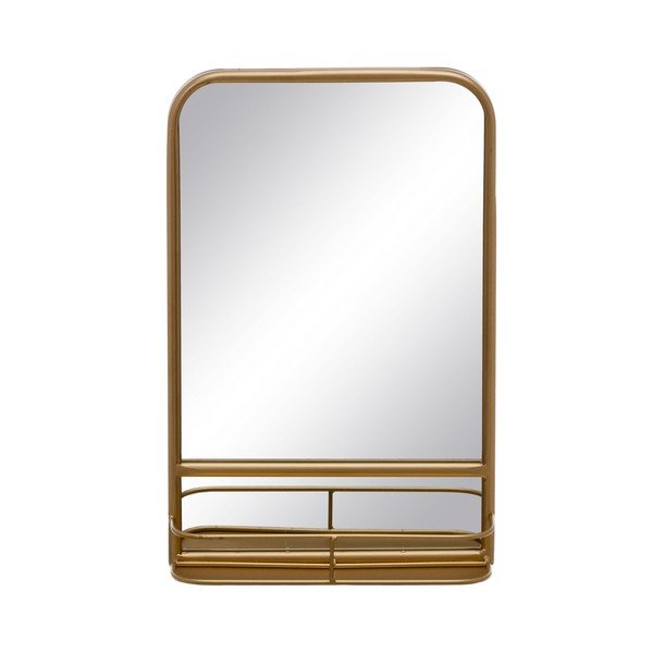 Lustro ścienne z półką 31x47 cm – Ixia