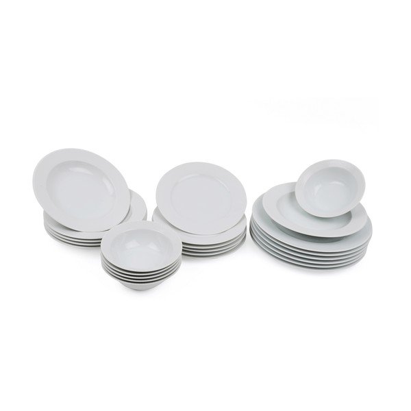 24-częściowy zestaw talerzy porcelanowych Kutahya Parello-image-2