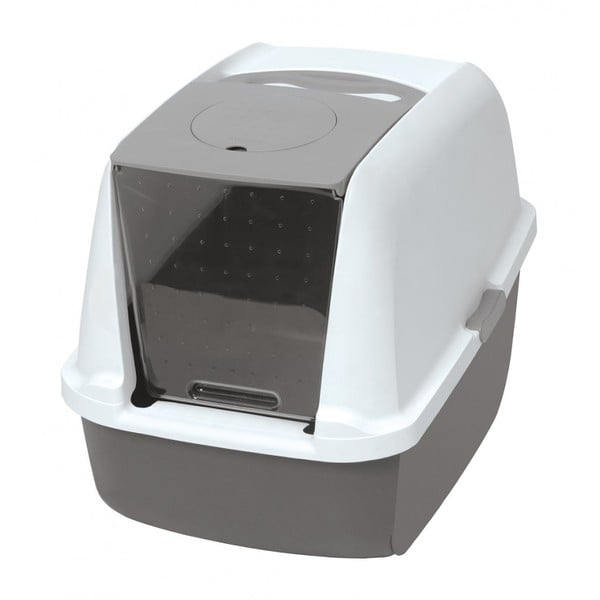 Biała/szara kuweta dla kota 57x39 cm Cat It – Plaček Pet Products