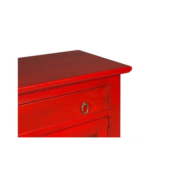 Czerwona komoda Evergreen House Credenza-image-3