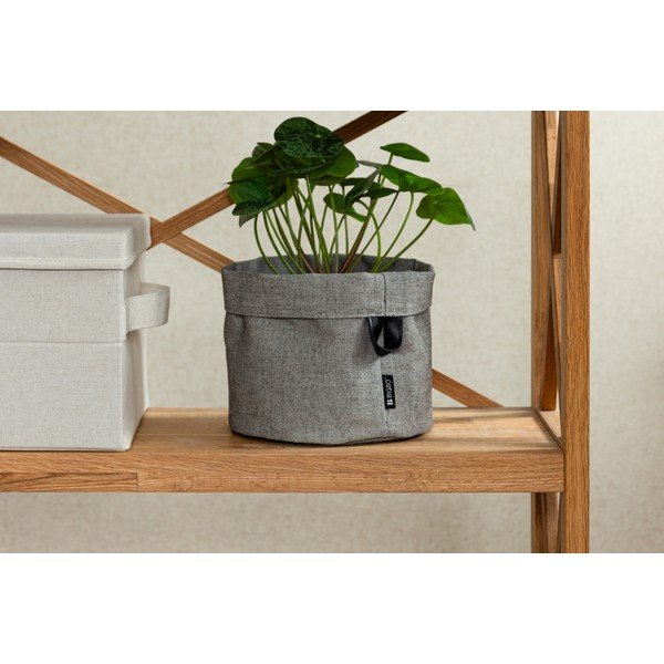 Tekstylny koszyk ø 20x20 cm Soft Storage Round – Bigso-image-1