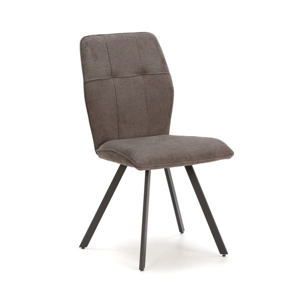 Ciemnoszare krzesła zestaw 4 szt. Mery – Marckeric-image-2