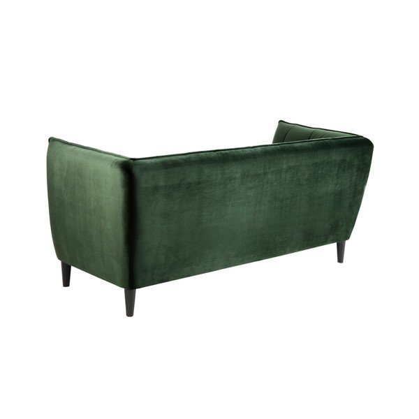Ciemnozielona aksamitna sofa Actona Jonna-image-1