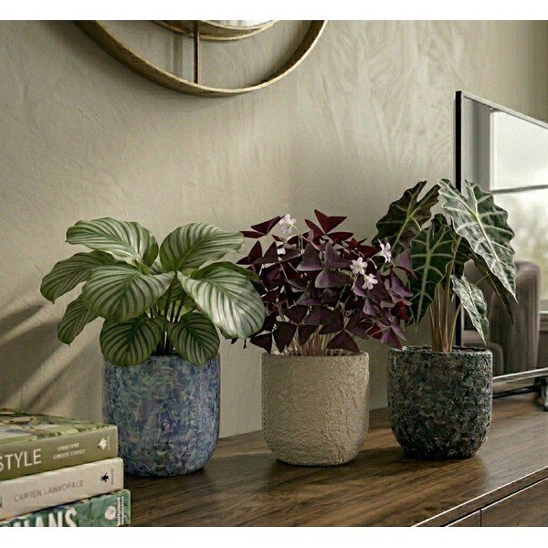 Ceramiczna ręcznie wykonana osłonka na doniczkę ø 18 cm Almada – Ego Dekor-image-1