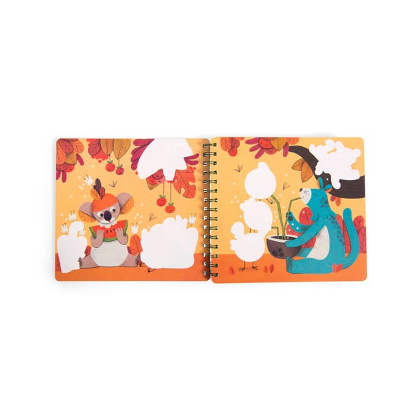 Kolorowanki wodne Dans la Jungle – Moulin Roty-image-4