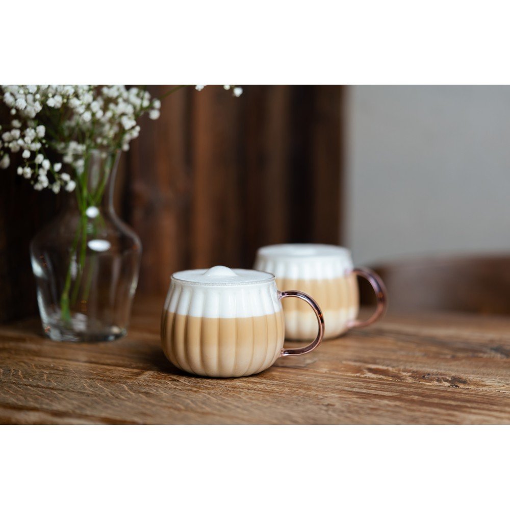 Kubki do cappuccino zestaw 2 szt. 350 ml Tulip – Vialli Design (zdjęcie 9)