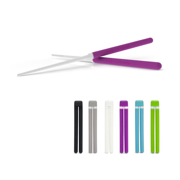 Jasnoniebieskie pałeczki chińskie do sushi Monbento-image-4