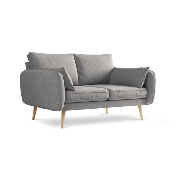 Szara sofa Kooko Home Lento, 158 cm-image-2
