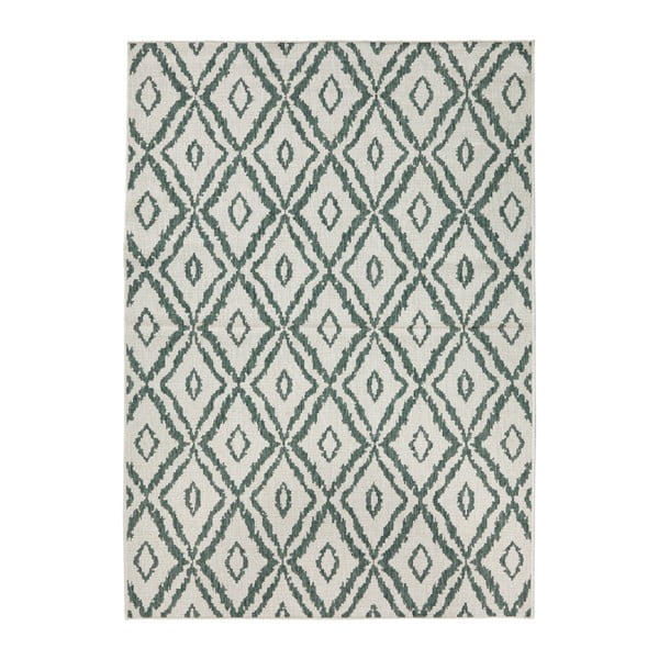 Zielono-biały dywan dwustronny NORTHRUGS Rio, 200x290 cm-image-2
