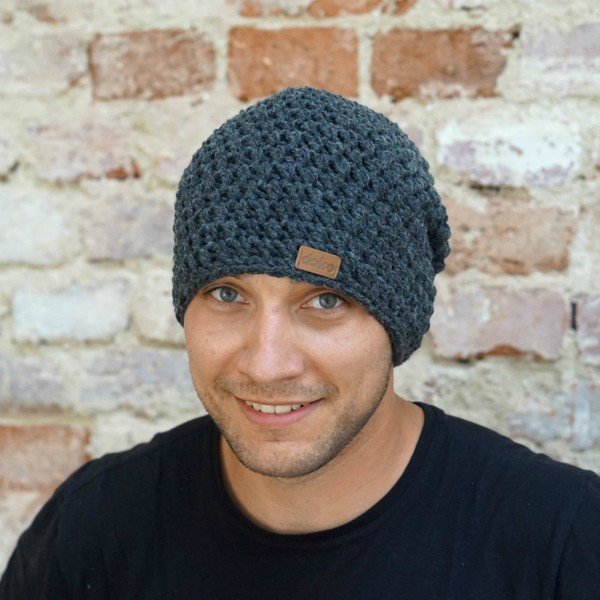 Czapka szydełkowa DOKE Night-image-1