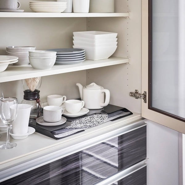 Metalowy organizer na maty stołowe bez wiercenia Tower – YAMAZAKI-image-4