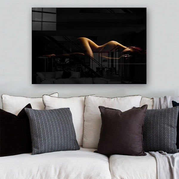 Szklany obraz 100x70 cm Silhouette – Wallity-image-1
