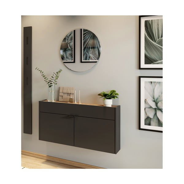 Antracytowy zestaw do przedpokoju Ameca – Germania-image-2