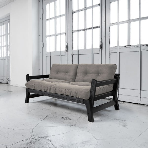 Sofa rozkładana Karup Step Black/Granite Grey