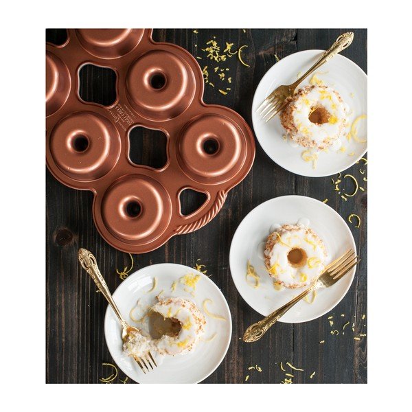 Forma na 6 mini babek w kolorze miedzi Nordic Ware Angel, 1,4 l-image-3