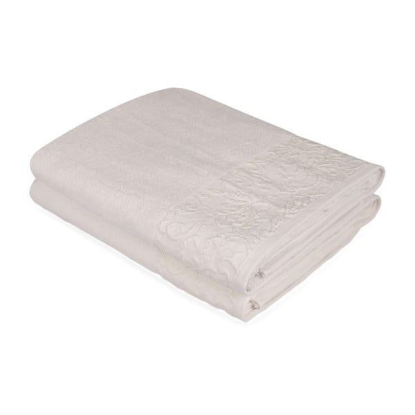 Zestaw dwóch białych ręczników kąpielowych Empire, 150x90 cm