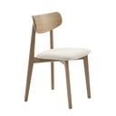 Kremowo=naturalne krzesło Elim – Unique Furniture