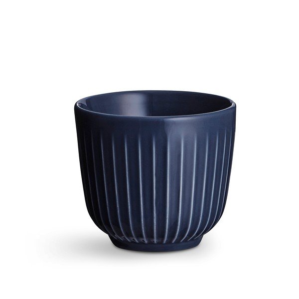 Ciemnoniebieski porcelanowy kubek Kähler Design Hammershoi, 200 ml