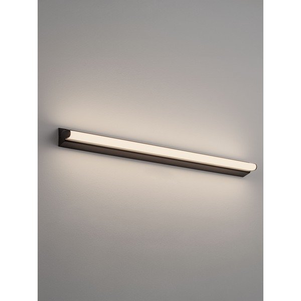 Aluminiowy kinkiet LED w kolorze matowej czerni Endo – Nova Luce-image-3