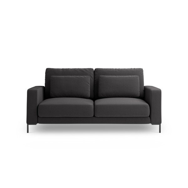 Ciemnoszara sofa Interieurs 86 Seine, 158 cm