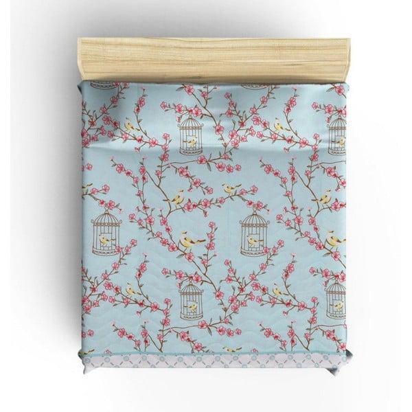 Pikowana narzuta i poszewka na poduszkę Single 156, 160x220 cm-image-1