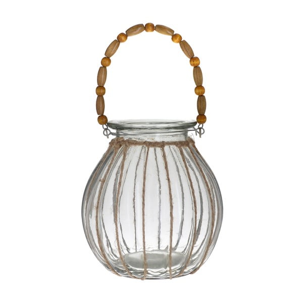 Szklany lampion InArt Lantern, ⌀ 21 cm