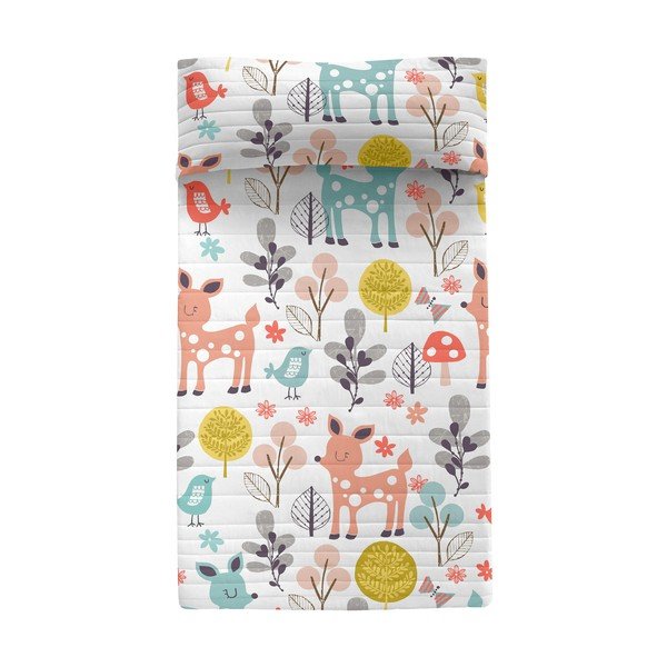 Bawełniana narzuta dziecięca 260x180 cm Woodland – Moshi Moshi