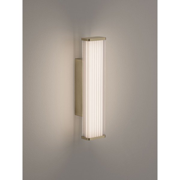 Metalowy kinkiet LED w kolorze matowego złota Misty – Nova Luce-image-1