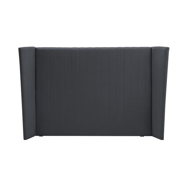 Szary zagłówek łóżka Cosmopolitan design Vegas, 180x120 cm