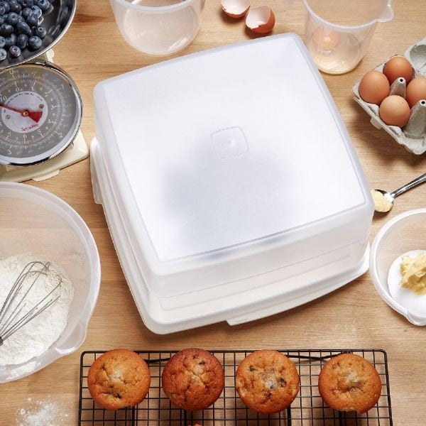 Pojemnik z pokrywą na ciasta Addis Seal Tight Cake Store, 14 l-image-1