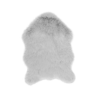 Jasnoszara sztuczna skóra Tiseco Home Studio Sheepskin, 60x90 cm
