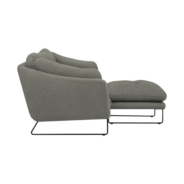 Zestaw szarozielonej sofy i pufu Windsor & Co Sofas Comet-image-2