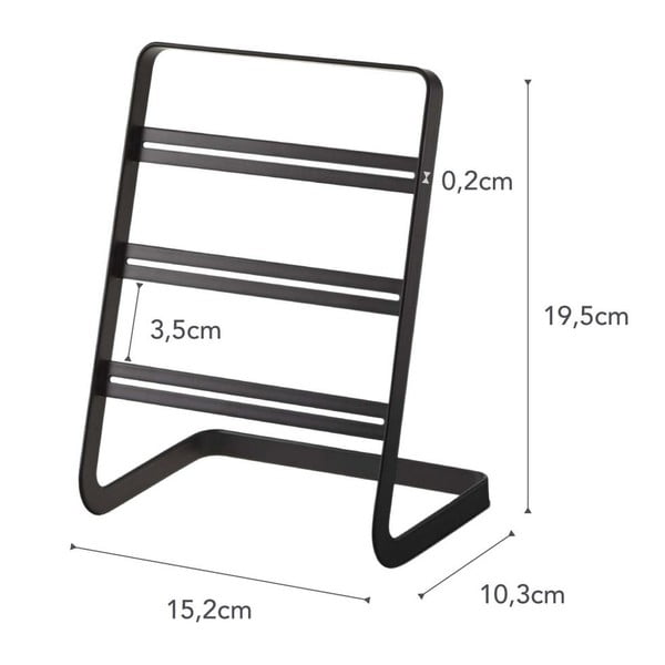 Czarny stojak na kolczyki YAMAZAKI Tower-image-2